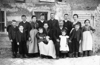 vor 1918 Familienfoto Fieberbrunn